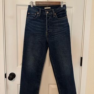 Levi’s Ribcage Straight Denim Jeans